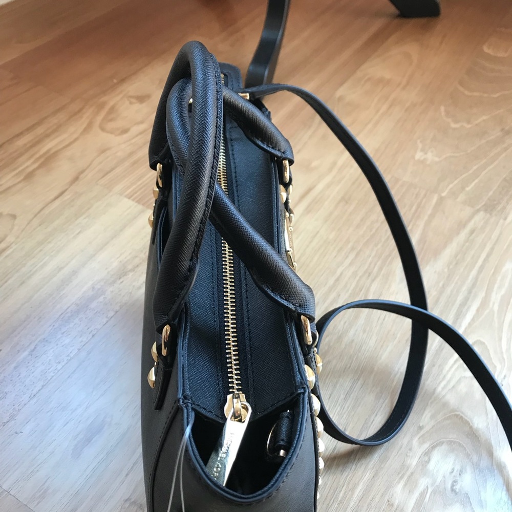 Michael Kors studded sandrine handbag/purse - Picture 7 of 8